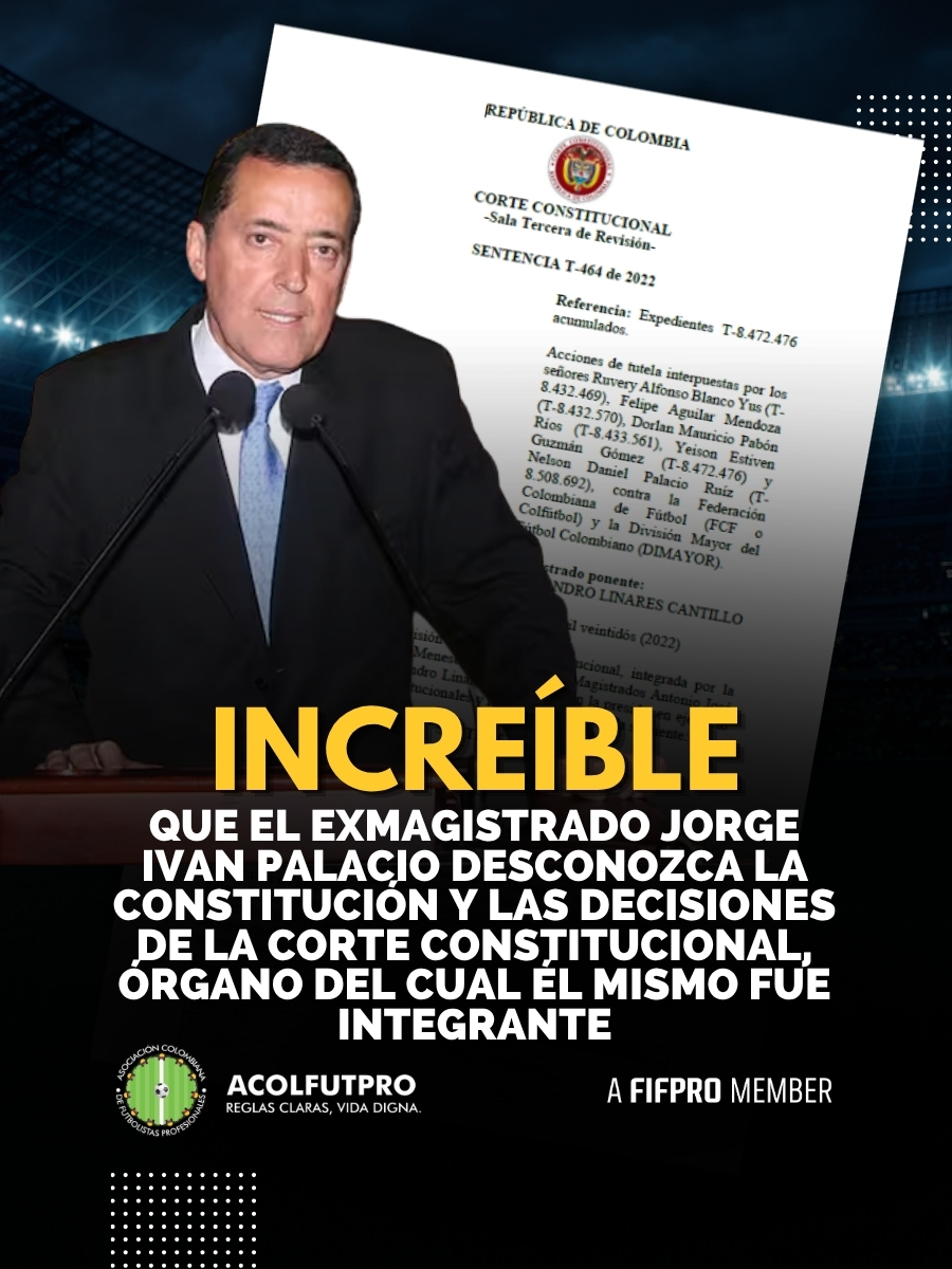 acolfutpro's tweet photo. 🚨 El Comité Disciplinario de la @Dimayor viola los derechos fundamentales de Yhormar Hurtado y desconoce el Reglamento del Jugador de la @FIFAcom
➡️ https://t.co/fmwyTeXIES 

Una decisión arbitraria que afecta el derecho al trabajo del futbolista del @AmericadeCali  y atenta contra la Constitución y la jurisprudencia de la @CConstitucional 
⚖️❌ 

¡Exigimos su revocatoria inmediata y que se garantice la plena restitución de los derechos de nuestro compañero! ✊🔥

@FIFPRO @FIFProAmerica @MintrabajoCol 
@FCF_Oficial @MinDeporteCol @cutcolombia