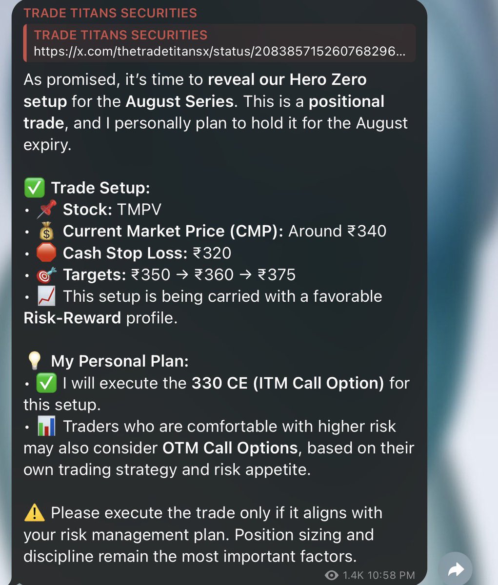 TheTradeTitansX's tweet photo. https://t.co/hpZz65cbCm