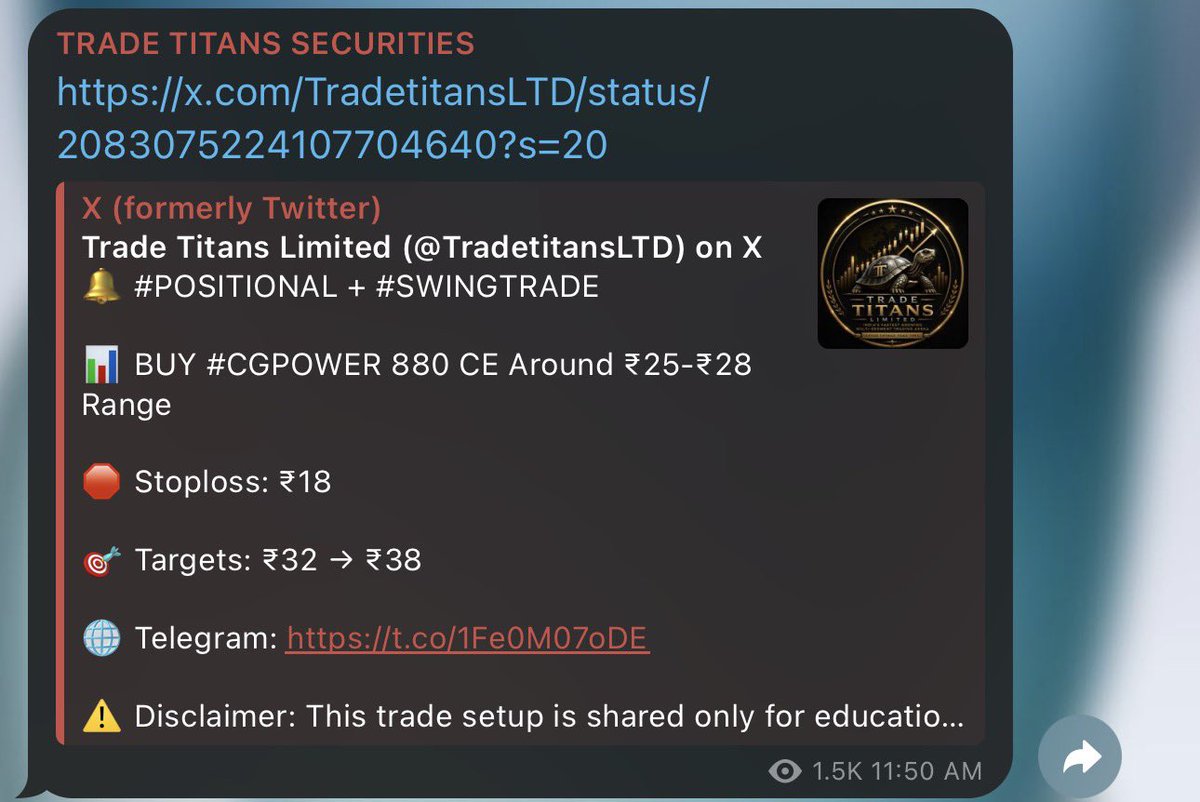 TheTradeTitansX's tweet photo. https://t.co/hpZz65cbCm