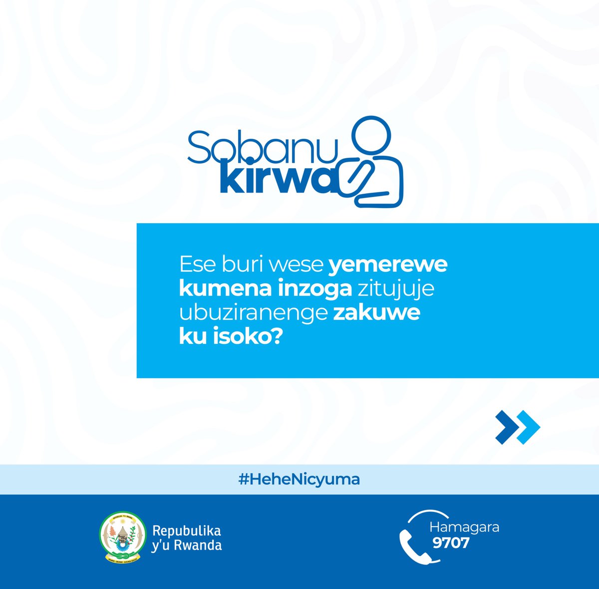 RwandaOGS's tweet photo. SOBANUKIRWA

Mu gihe dukomeje kurwanya ibinyobwa bisembuye bitujuje ubuziranenge, nta muntu wemerewe kumena ibi binyobwa aho abonye hose. 

Menya uko bikorwa: https://t.co/MVr3ElYNGy