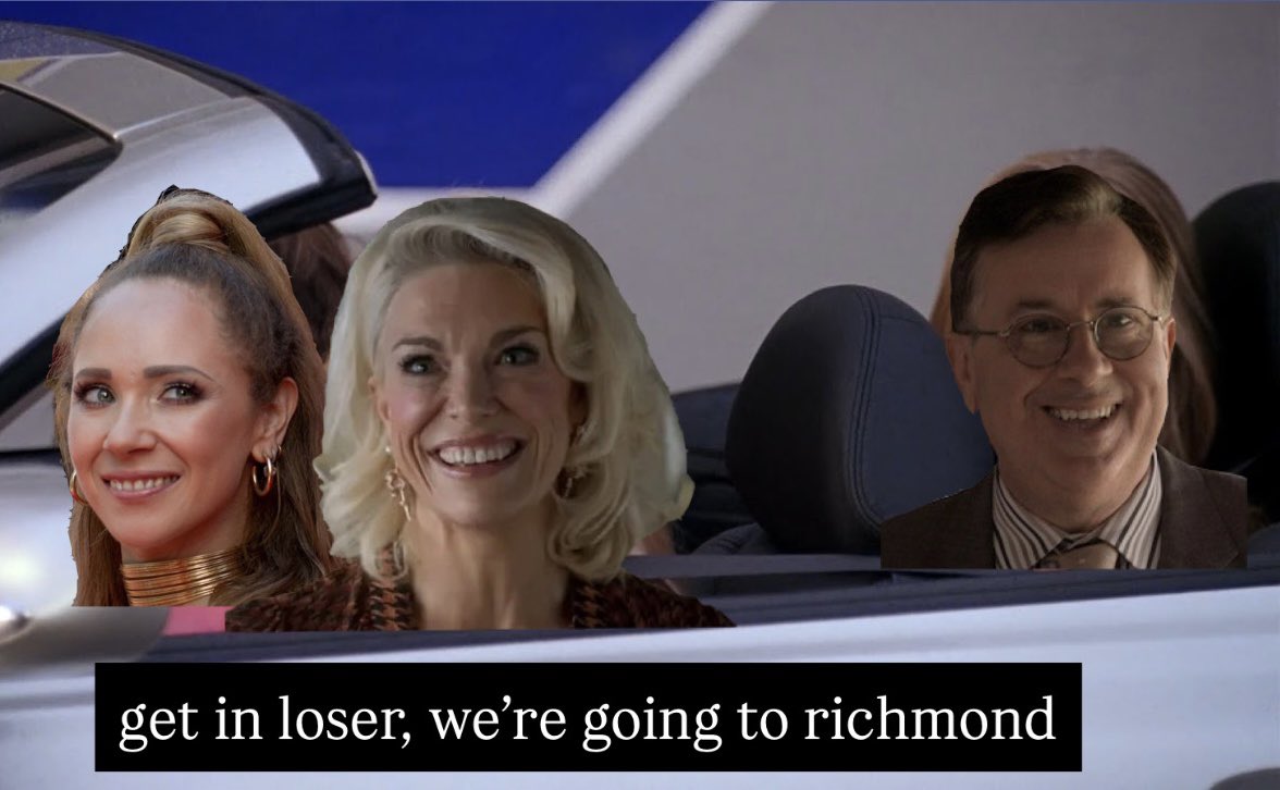 lorelaiswelton's tweet photo. the way this is actually kinda how they pulled up to ted’s https://t.co/kiM803j4KR