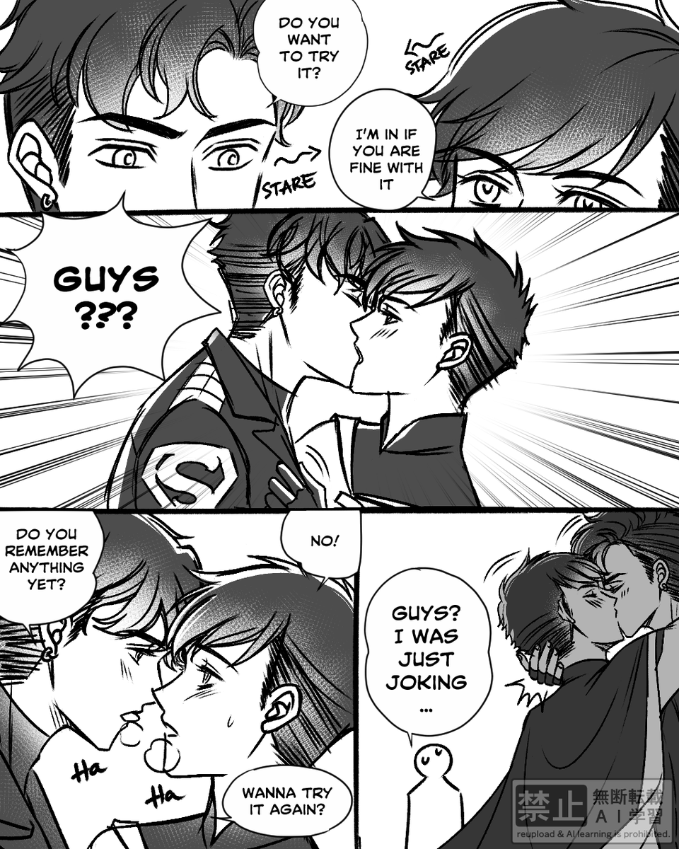 _tunasando's tweet photo. My first kontim comic. What if we kiss, to gain memory back nothing serious haha, unless? 😂 
Warning: very OOC, its for fun, dont take it serious 🥲
#Kontim https://t.co/8am8Waw9xS