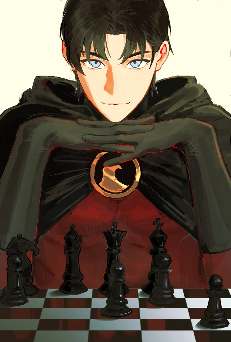 VovaniXen46546's tweet photo. The first image is a reference to The Queen's Gambit poster. https://t.co/HisXYRVzkU