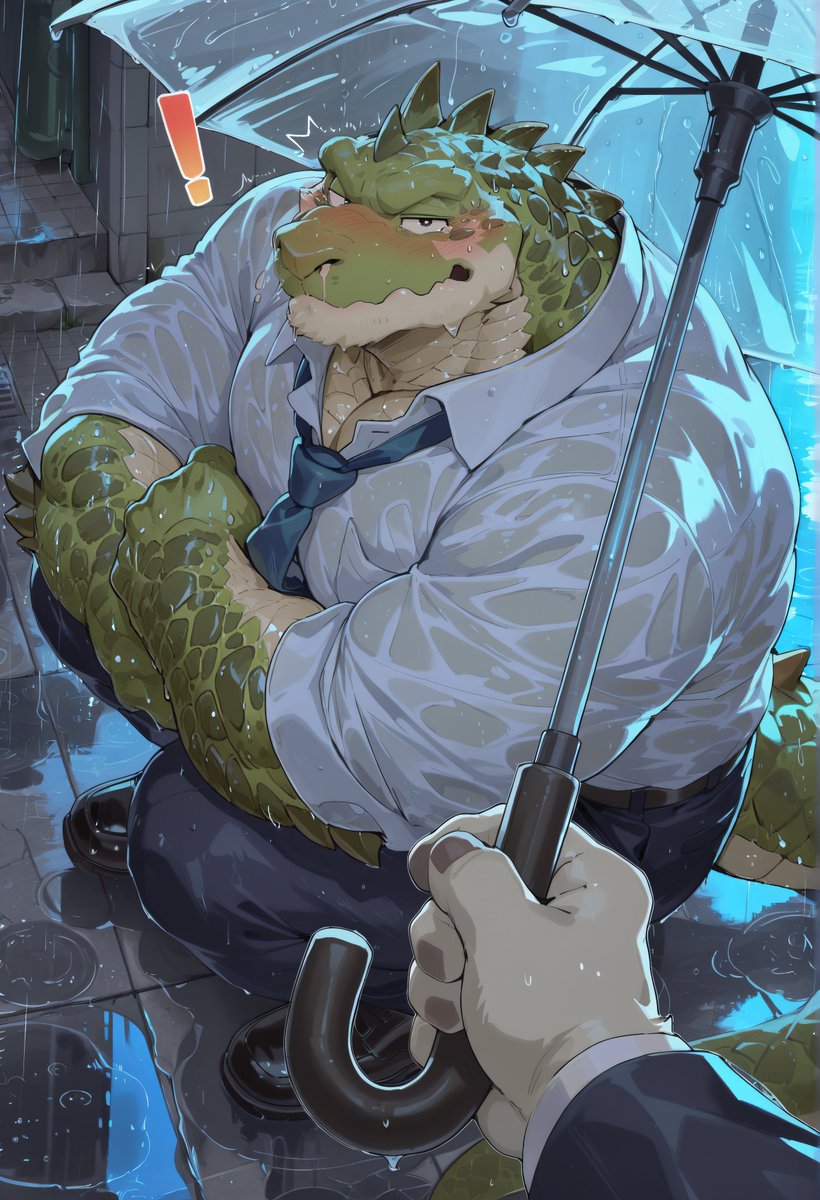 AenGom_AI's tweet photo. "놀리러 왔냐? 너도 내가 잘리니까 좋아?"

#Furry #Bara #Aiart https://t.co/8XSdX6Tddi