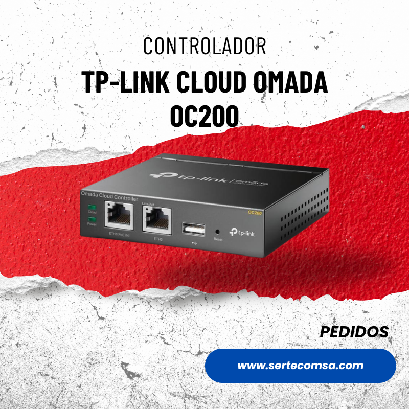 Sertecomsa's tweet photo. 🚀 Centraliza la administración de tu red con el TP-Link Omada OC200.

✔ Gestión de Access Points, Switches y Gateways
☁️ Acceso remoto desde la nube
📊 Monitoreo en tiempo real
🔒 Control y seguridad para tu empresa

#TPLink #Omada #OC200 #Networking #WiFiEmpresarial #Panamá https://t.co/dXyYkvAd1y
