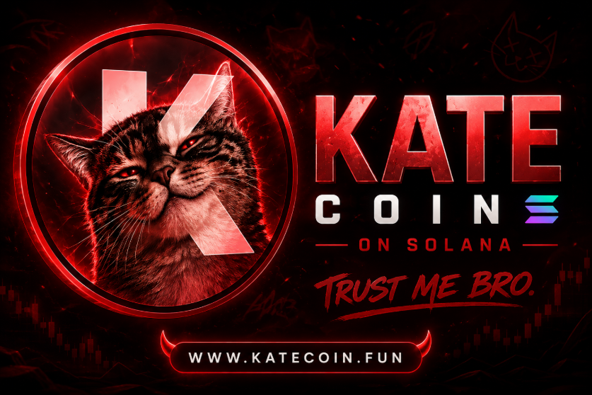katecoinonsol's tweet photo. $KATE is launching on Solana.

KATE – The Evil Twin 

Ticker: KATE

Follow @katecoinonsol 
 
Visit https://t.co/wLLFgm3iV1 to claim 50,000 $KATE in airdrops.

Retweet this post and drop your SOL address below. https://t.co/mwq9lHhjGa