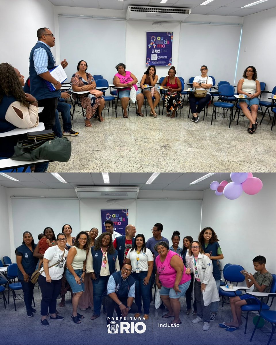 inclusaorio's tweet photo. O Projeto Sei Incluir Territórios Sociais, da Secretaria Especial de Inclusão, segue levando acolhimento, informação e orientação para famílias atípicas em diferentes territórios da cidade. https://t.co/SMpaiMrvw1
