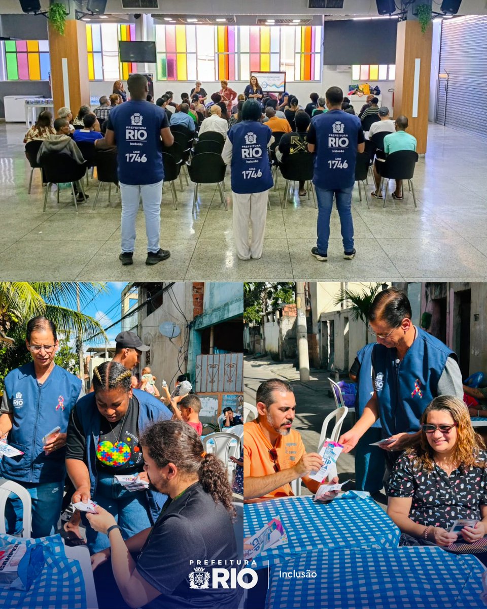 inclusaorio's tweet photo. O Projeto Sei Incluir Territórios Sociais, da Secretaria Especial de Inclusão, segue levando acolhimento, informação e orientação para famílias atípicas em diferentes territórios da cidade. https://t.co/SMpaiMrvw1