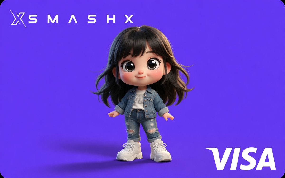 loulou_121225's tweet photo. Personalized SmashX Visa cardโ๏ธ
Absolute game-changer๐ฅ
Iโm already imagining mine looking clean as hell.
Drop that option and watch the community go crazy.
Happy Hump Day legend๐ช๐
#SmashPay #SmashX #PersonalizedCard https://t.co/FwDgJfXXyq