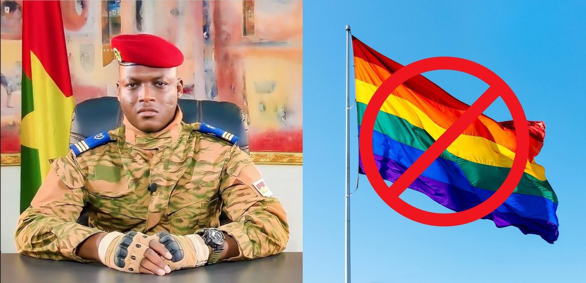AfricaFirsts's tweet photo. Burkina Faso 🇧🇫 officially banned homosexuality and LGBTQ activities in 2025, punishable by law with a prison sentence of 2–5 years and a fine.

Foreign nationals caught breaking the law could also be deported. https://t.co/RIlMehIVyG