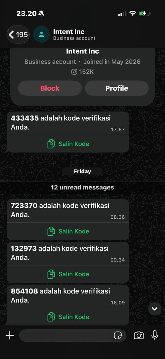maeplette's tweet photo. #help huhu ini nomer aku dipake pinjol/judol sama orang kahh?? knp dari kmrn banyak bgt dapet ginian 🥲 cara ngatasinnya gimana ya https://t.co/qECCg9FXYg