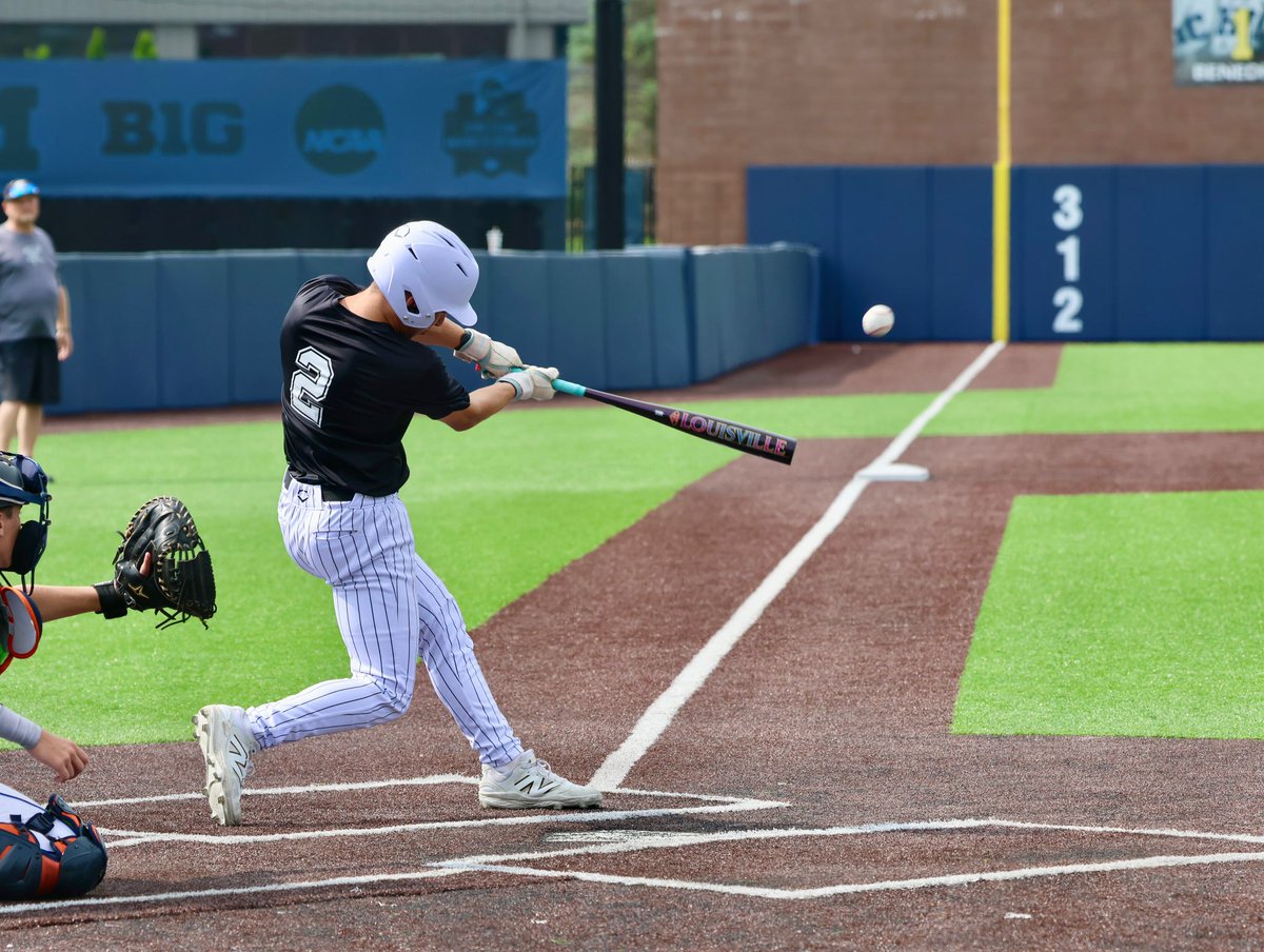 BShilling2029's tweet photo. We finished the summer 21-9-1 with 2 PBR Championships and the #1 team in MI. Hit 3rd the 2nd half of the season at high-level PG &amp; PBR events. 

.371 (26-70)
.476 OBP
6 2B
2 3B
1 HR
13 BB to 5 K
8 SB
@TeamEliteMW @BASEBALLGL https://t.co/JeIQsiTQVK