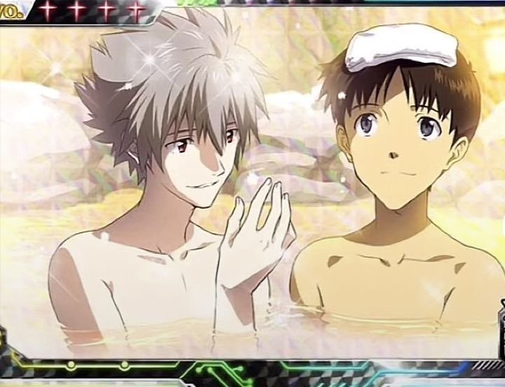 suaphilia's tweet photo. Genuinely show this to someone that has never watched Evangelion there's no one they can see this and think that these two arent dating / madly in love https://t.co/mXHeEromv3