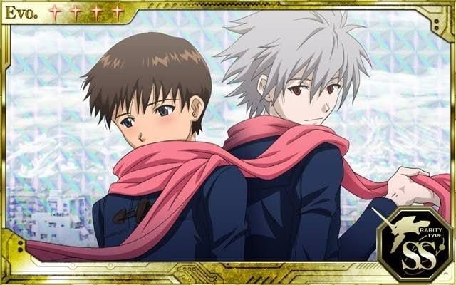 suaphilia's tweet photo. Genuinely show this to someone that has never watched Evangelion there's no one they can see this and think that these two arent dating / madly in love https://t.co/mXHeEromv3