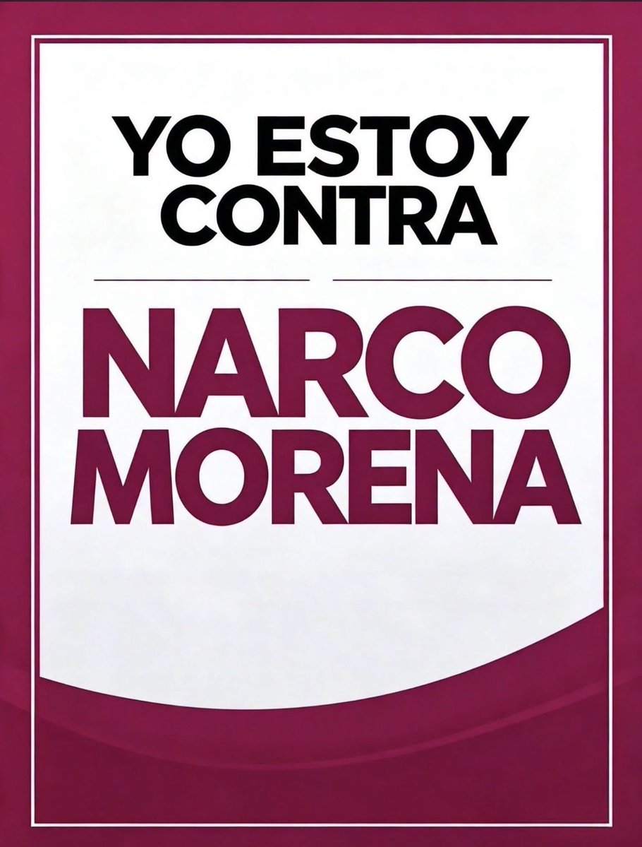 fzavala12's tweet photo. Si tú como yo y como millones de mexicanos estás encontra de las POLÍTICAS COMUNISTAS del  #NarcoPartido en el poder entonces dale Rt 
@anahernandez889 https://t.co/ye3xpFSh6H