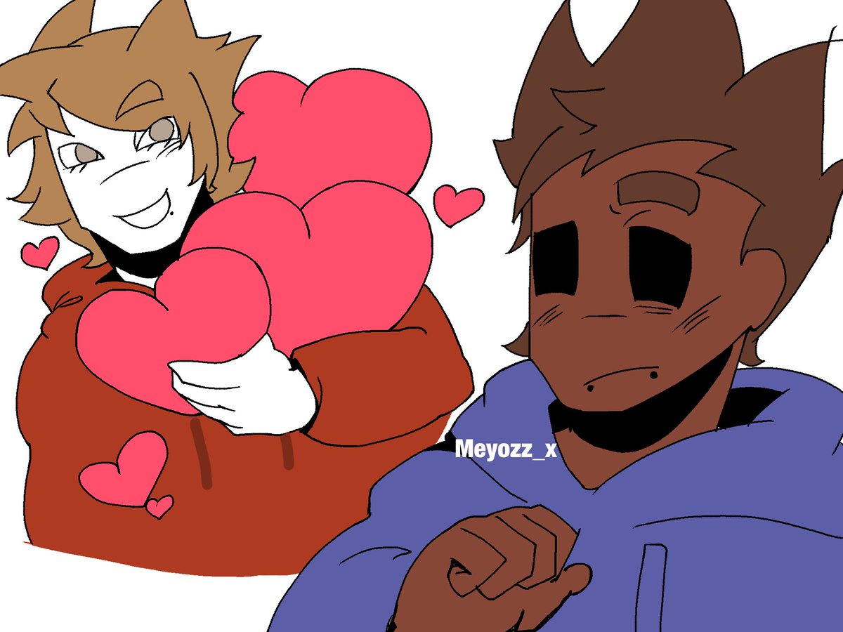 Meyozz_x's tweet photo. give u a heart 
#eddsworld #tomtorm #tordtom https://t.co/dSro5ioORy