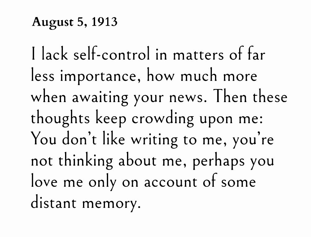 NostosLit's tweet photo. ― Franz Kafka, Letters to Felice https://t.co/7dhy8j1O9V