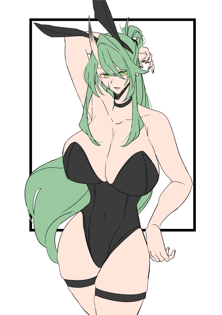 hisa_aho's tweet photo. バニーは心の所作なので近衛局はいつでも違法カジノ潜入捜査していいんだ https://t.co/A33S80H31x