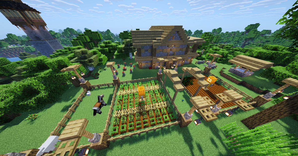 Alex_VS20's tweet photo. Había olvidado lo divertido que es #minecraft ...
Después de meses sin jugar y empezar un mundo para ir de "chill" https://t.co/QDF0GgzRKq