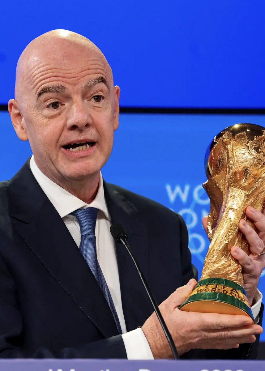 PolymarketSport's tweet photo. 🚨JUST IN: Gianni Infantino has offered Morocco the chance to host the 2030 World Cup final in exchange for support to remain FIFA president.

— @lequipe https://t.co/qcO5gzao5t