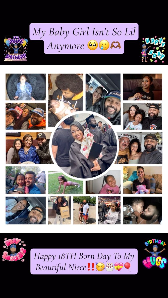 Mu_York_Knicks's tweet photo. My Niece is a whole EIGHTEEN year old‼️🥹🤯
I may only be her uncle but since we lost her dad, I’ve done my BEST to step in&raise her RIGHT🫡🫱🏾🫲🏿
Shes kind, loving, sweet,thoughtful, caring&on her way to University!🤩👏🏾
I just hope I’ve made my bro proud😇🤞🏾
#HappyBDay 🥳🎂💝🎈 https://t.co/c0H4JCqgS0