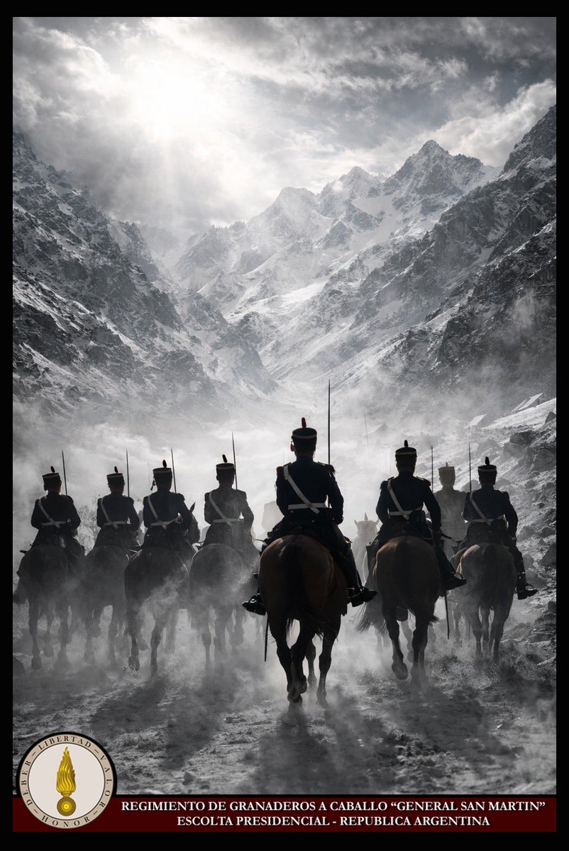 Granaderosarg's tweet photo. DIA DE LAS TROPAS DE MONTAÑA "VIRGEN DE LAS NIEVES"
Saludamos en su día a los abnegados montañeses y brindamos junto con ellos por todos los integrantes de la especialidad que ofrendaron su vida en cumplimiento del deber.

#Granaderos #SomosPatria #HerederosDelLibertador https://t.co/2tIjwHsjZO