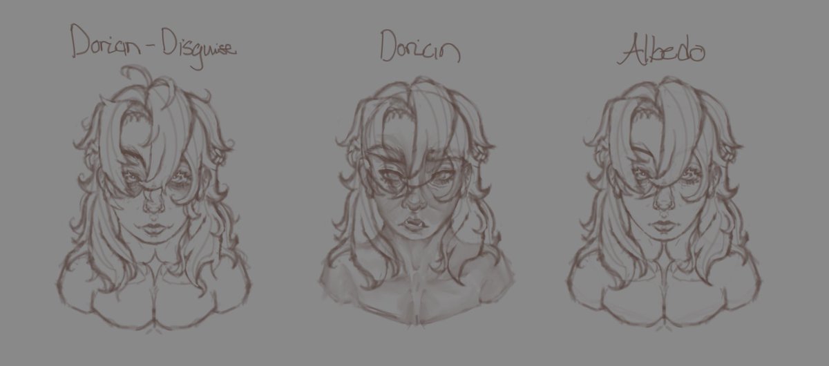 spadedwarren's tweet photo. (WIP)

Guess which one I had so much trouble coming up with distinct features that I ended up going directly to the rendering process https://t.co/UseHQSb9dt