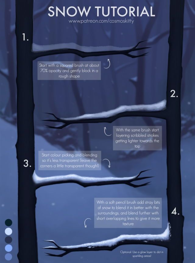 ArtHarbor_'s tweet photo. A few rough highlights make the snow feel way softer ❄️ https://t.co/NX9xIfVwPt