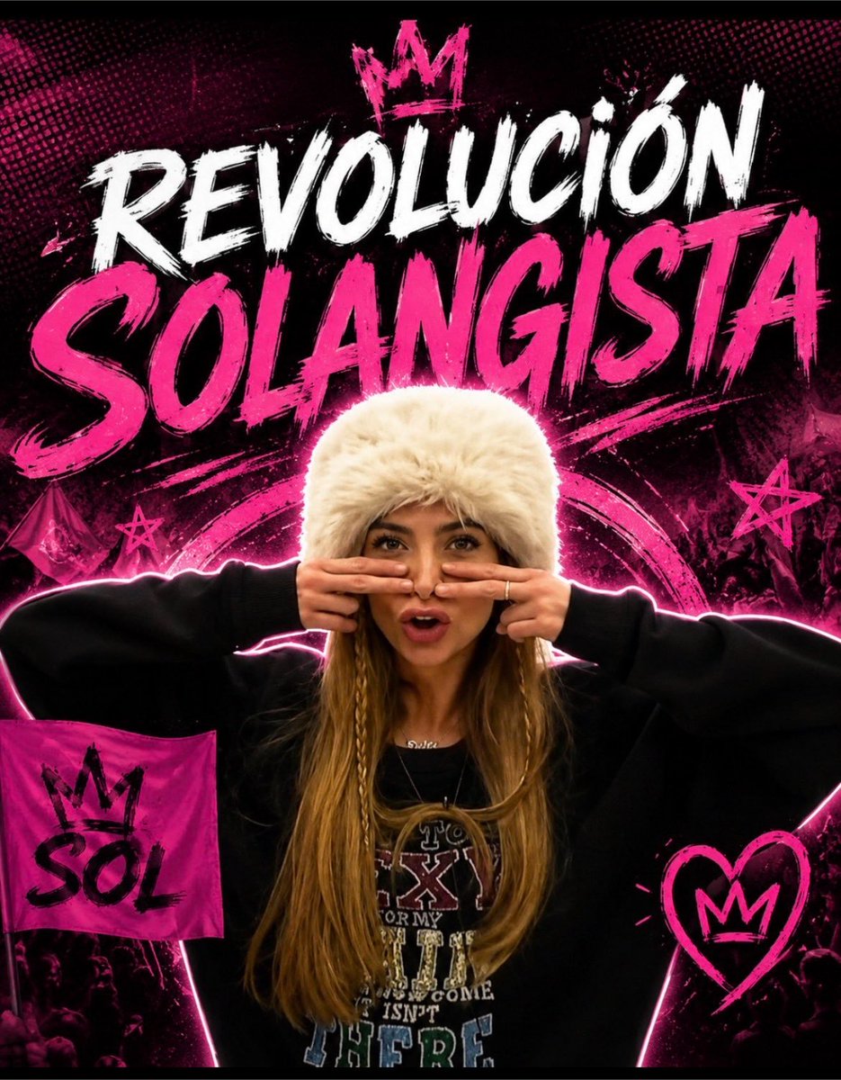 solcitogh20261's tweet photo. REVOLUCIÓN SOLANGISTA 💪 https://t.co/QV4sQ1q7ud