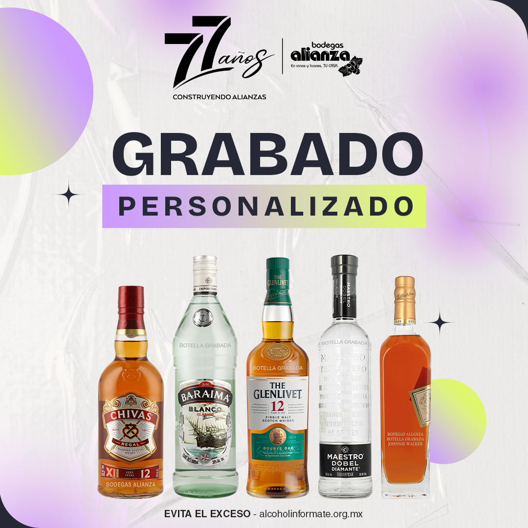 BodegasAlianza's tweet photo. Transforma un gran destilado en una pieza de colección personal. El detalle ideal para alguien especial. Promoción exclusiva de la tienda en línea.
https://t.co/Vt5SAHqRSG https://t.co/qwfB0slB5s