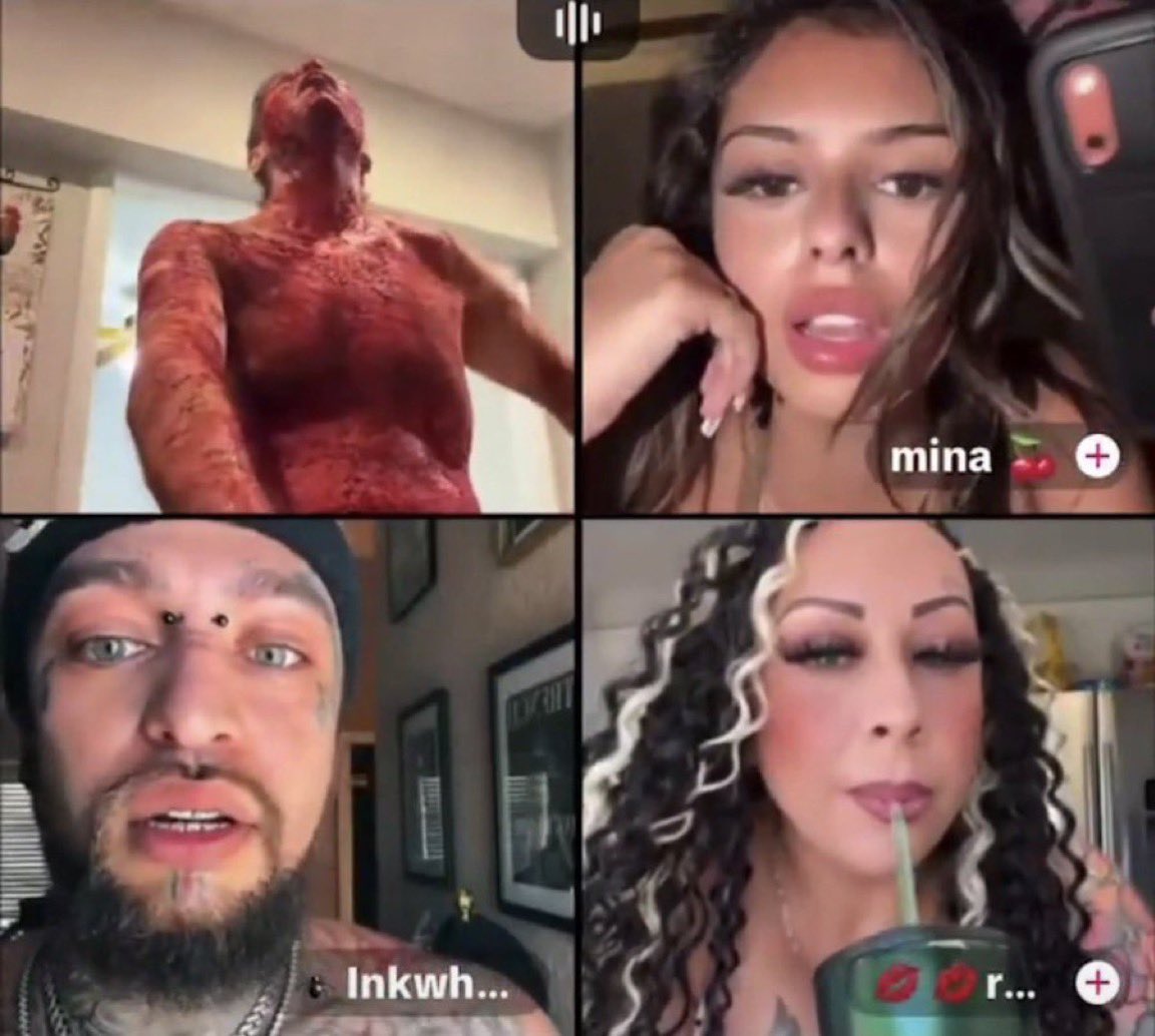 Aliathewhite's tweet photo. The funniest part of the Perez video is Perez probably has 145 cuts all over his body at this point, and all these people are doing is saying, "Ayo, Perez, why you crashin' out? Aye, don't do that." (sluuurrrp) https://t.co/98RYHwdnTR