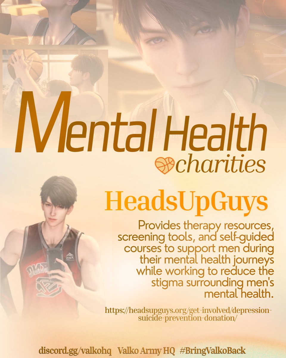 seiyaspuppy's tweet photo. Today we will be spotlighting HeadsUpGuys as our charity today. They are a wonderful cause and we would appreciate if you check them out. 

Link:https://t.co/bAFuKjzG7b

For more Caleb centered charities please see the thread below.

#CharitiesForCaleb #LadsIs6 https://t.co/LEVRPfjUSL
