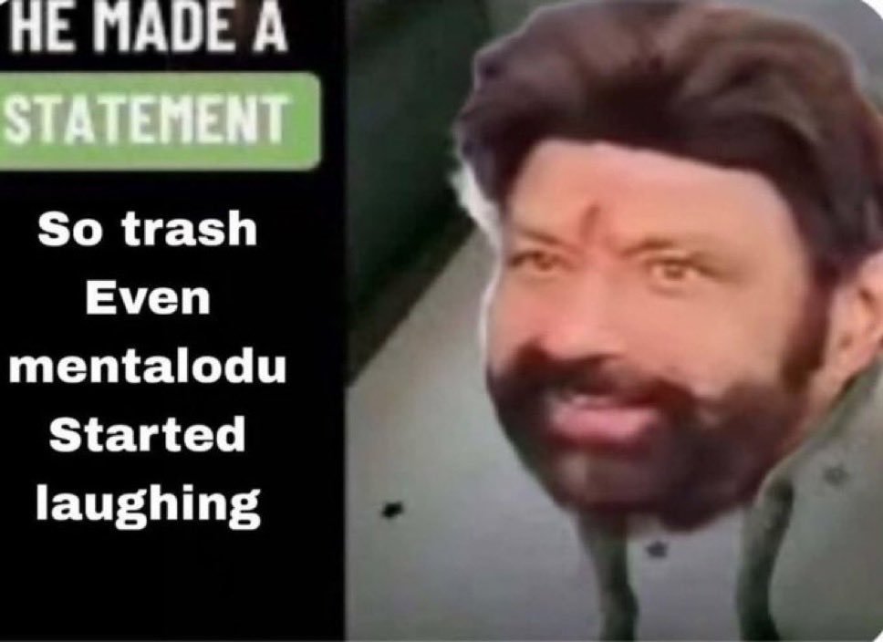 NBKRock's tweet photo. @PrasadsCinemas Ha ha ha 🤣😅 https://t.co/aIUnMAFgee