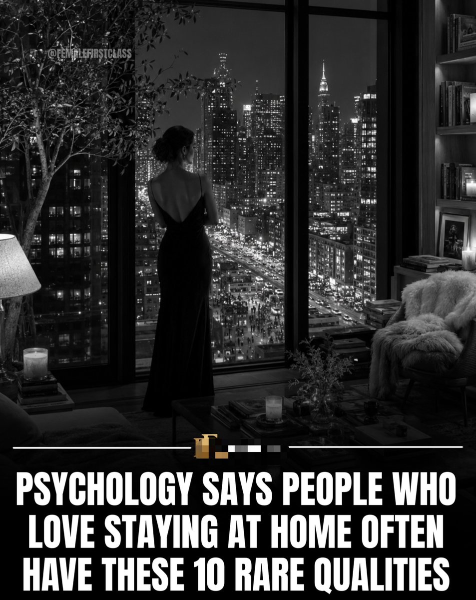 Manifest_Lord's tweet photo. PSYCHOLOGY SAYS PEOPLE WHO LOVE STAYING AT HOME OFTEN HAVE THESE 10 RARE QUALITIES.. 👇 🧵 https://t.co/638TZWdobz