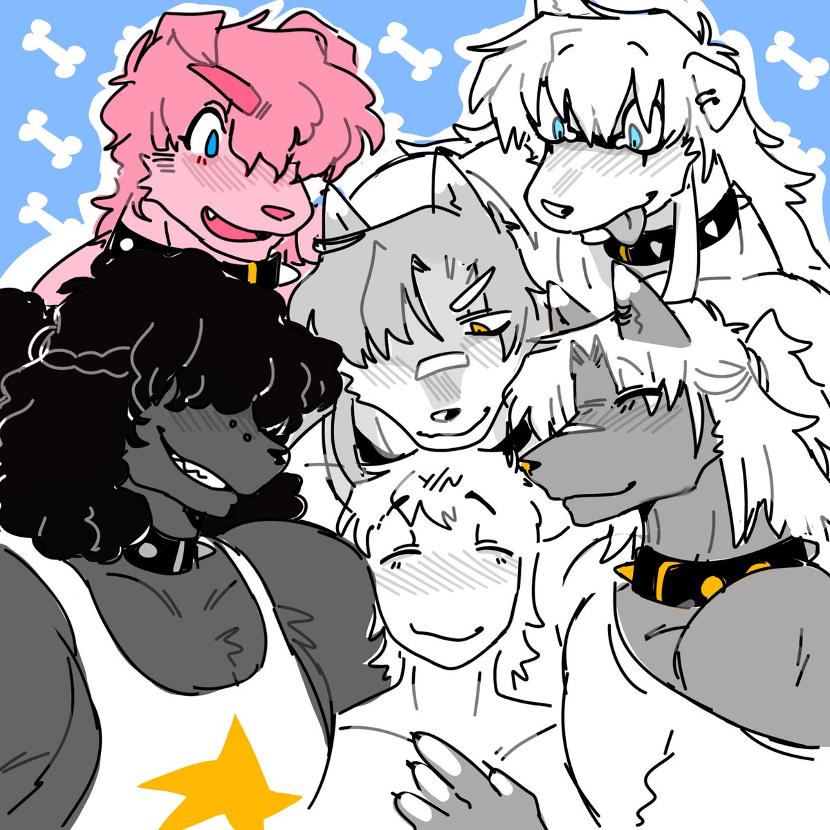 cclownteeth's tweet photo. all my fellas! https://t.co/q6jkw6M10V