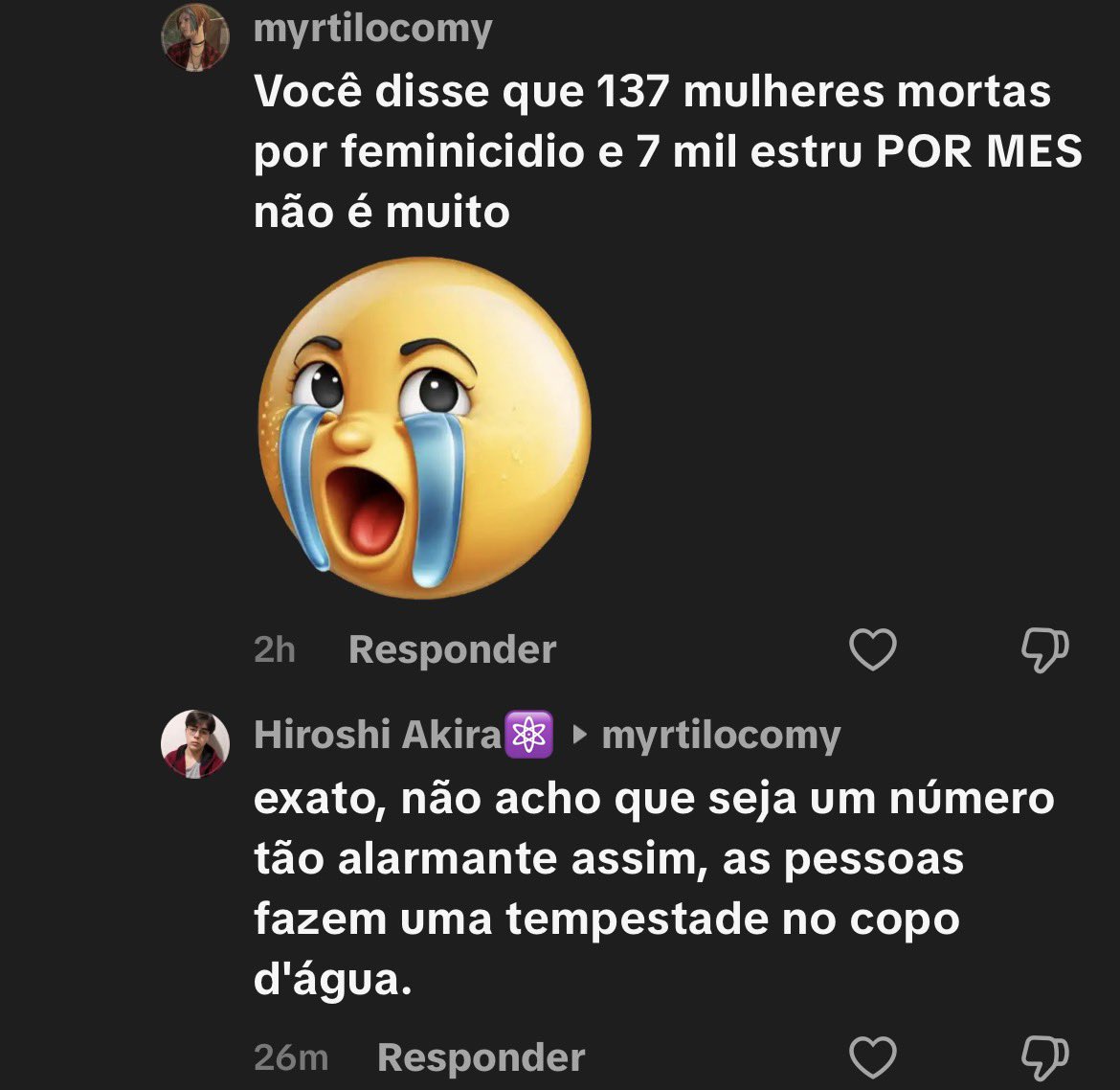 myrtilocomy's tweet photo. Caralho viado eu vou me matar https://t.co/C997uvbgQO
