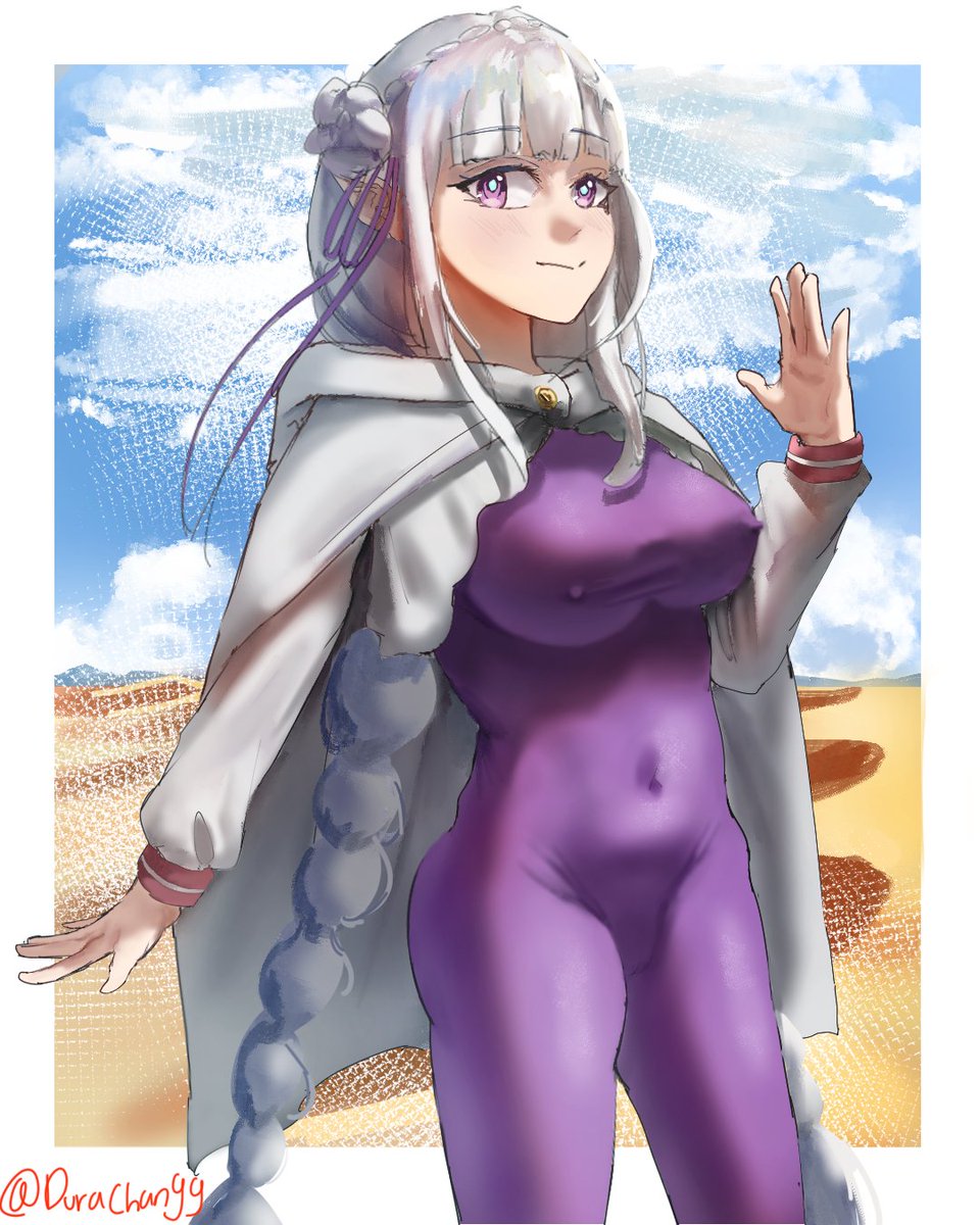Durachan99's tweet photo. #rezero Emilia fanart..💕💕Can't wait to see her again..😼 https://t.co/2YYET7dbkC