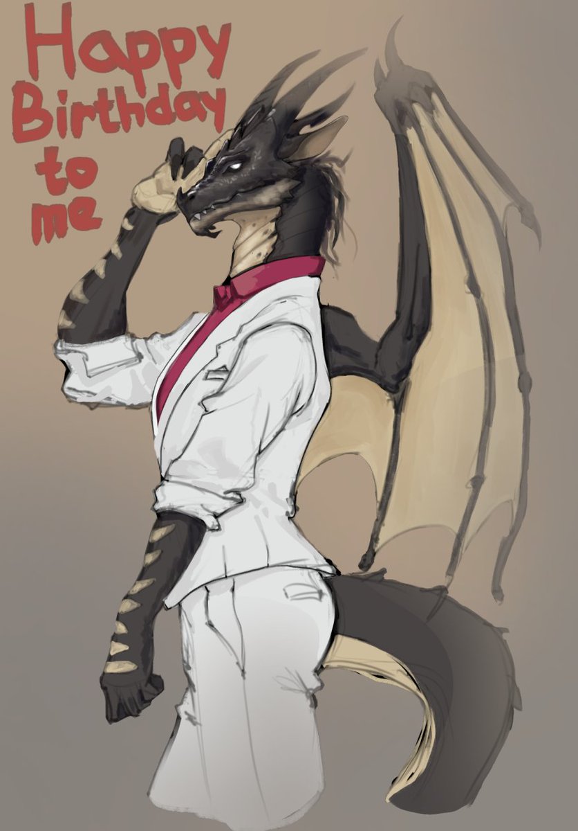 Artillix_'s tweet photo. It's my birthday today!
Thank you for your support!
You're super cool.I couldn't imagine how my dragons could evoke such a response from you.
I am very grateful to every follower, every like and
The best gift is a repost
 I love you friends❤️
#art #dragon #sketch https://t.co/oyHosMwMSf