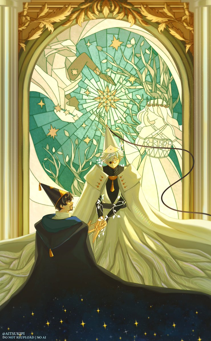 aitsukipi's tweet photo. an old poem 
#orufrey #whaspoilers #witchhatatelier #Δ帽子 https://t.co/q8BtMc8pYs