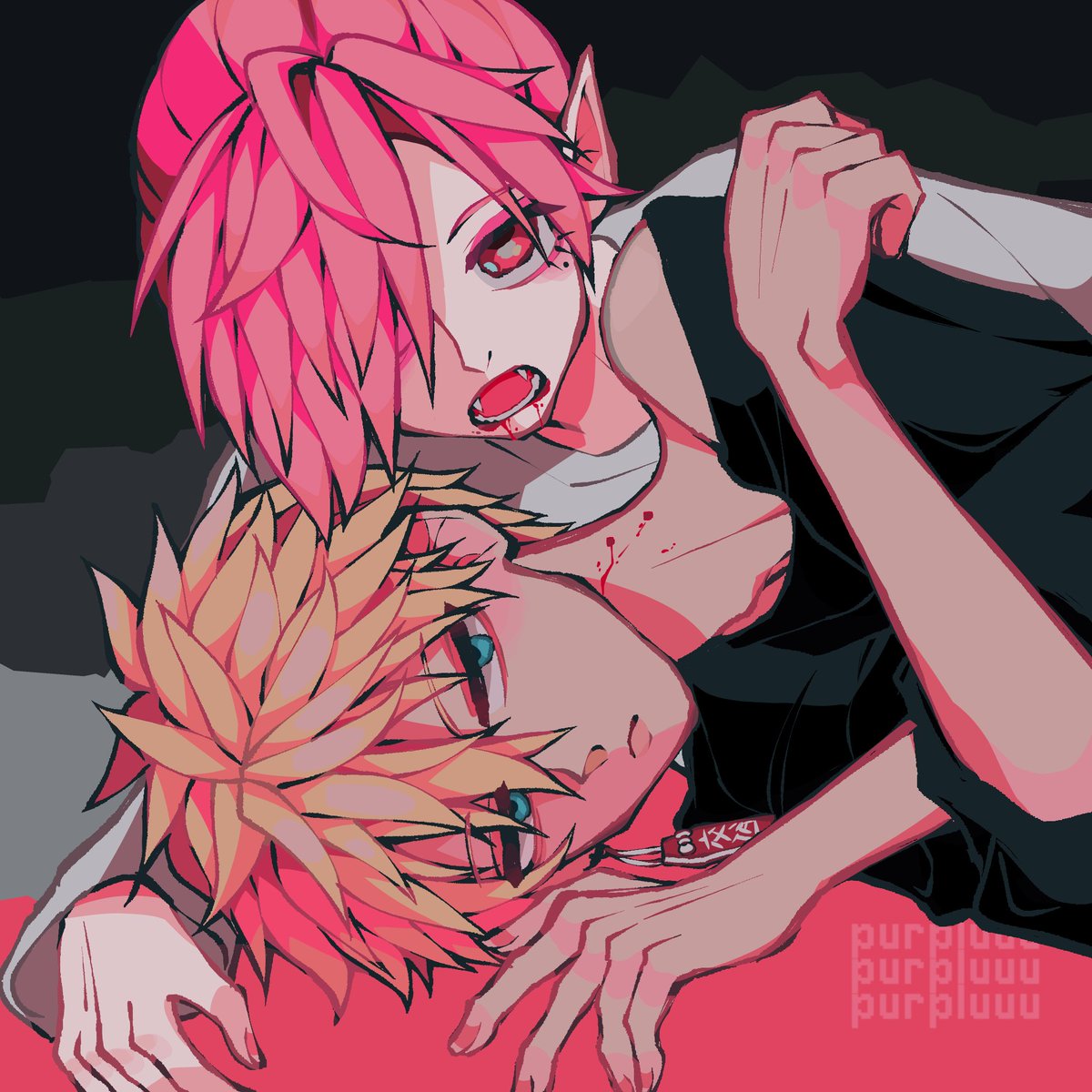 purpluuu_'s tweet photo. 🧛🩸 #mitsukouweek2026 #tbhk https://t.co/3tNz6rtWcN
