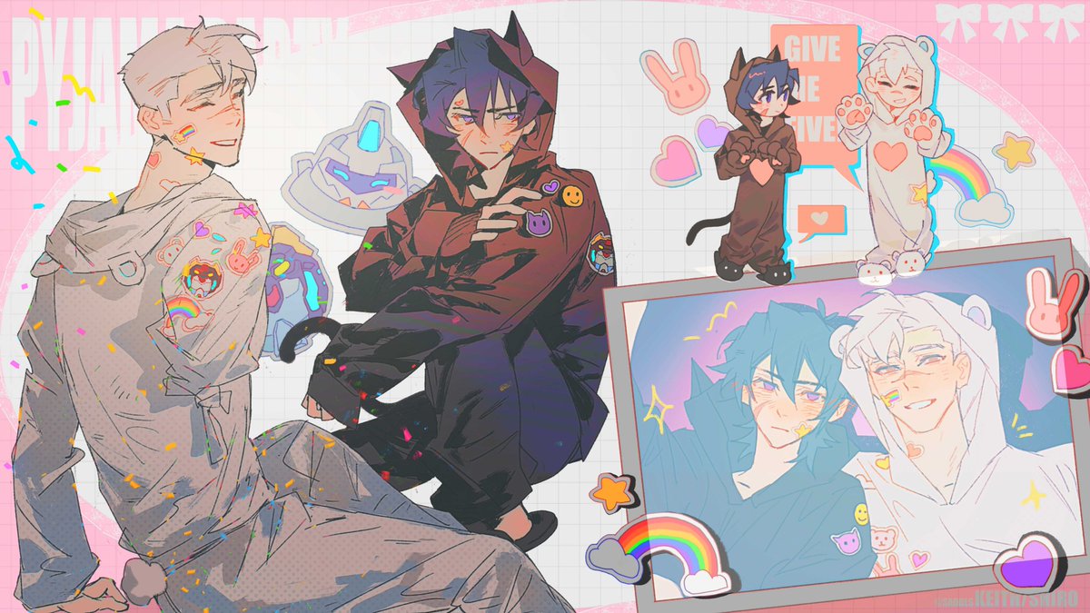 saddls's tweet photo. #sheith 小猫小熊💕 https://t.co/0NjVpVWppc