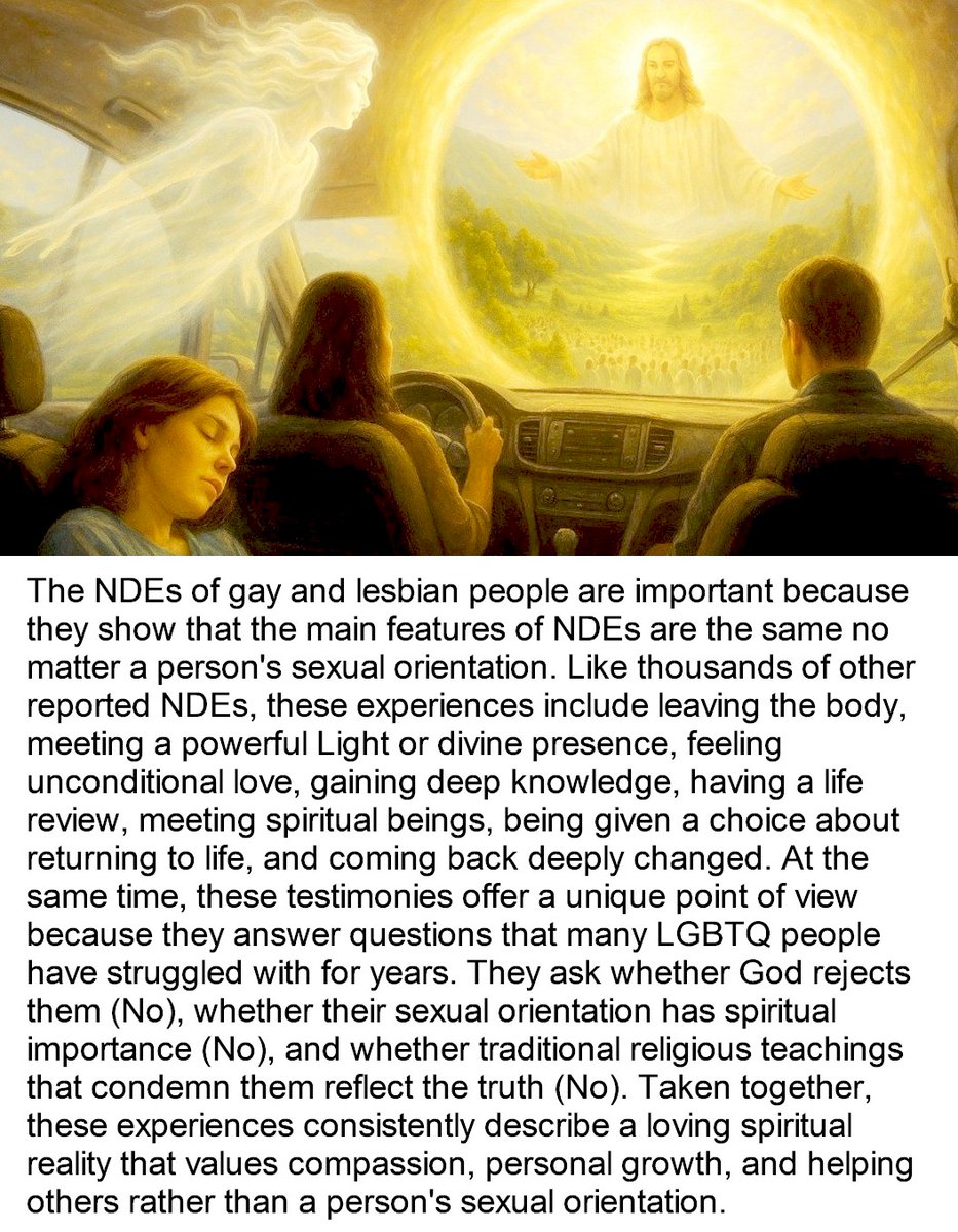 neardeath's tweet photo. Testimonies of Near-Death Experiences by Gays and Lesbians | https://t.co/44NWTl6nvb | #NDEs #afterlife #consciousness https://t.co/ZgWcnvAX6t