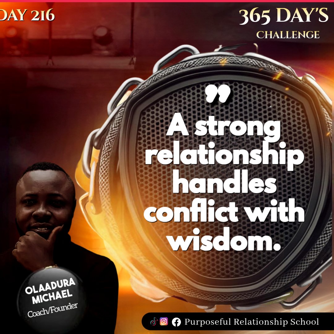olaadura4christ's tweet photo. Day 216
Strong relationships solve problems, not score points.
Choose wisdom over winning.
#365DaysLoveChallenge #HealthyRelationships #ConflictResolution #RelationshipWisdom #Love https://t.co/36aJ7aTfZ0