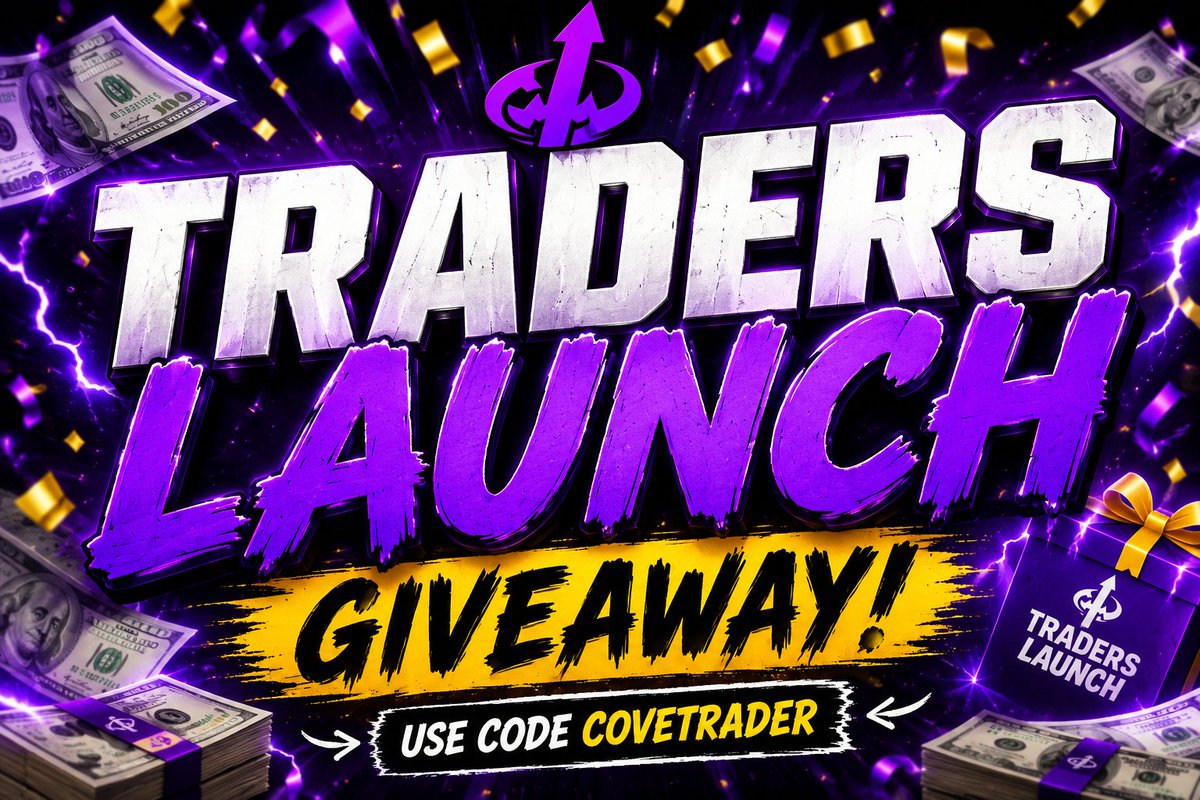 CoveTrader's tweet photo. 🚨We’re giving away a Traders Launch Account!

How to enter:
✅ Follow me and @TradersLaunch
✅ Like & Retweet this post
✅ Tag 2 Friends
✅ MUST BE ON THE STREAM TO WIN
✅ Must Be A Subscriber To Our Cove Trader Youtube

Want a Traders Launch Account Be Sure To Use Code COVETRADER
https://t.co/EKRWOwQAAR

🚨Winner Picked Friday 

🔥 Code COVETRADER At All Prop Firms!

$qqq $spy $es $gc $nq #futurestrading