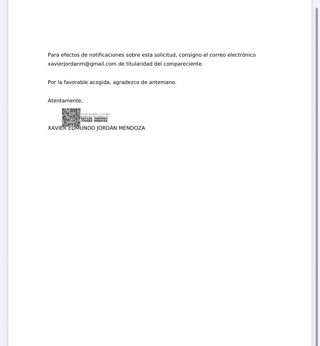 XavierJordanM's tweet photo. .@ComunicacionEc 
@Presidencia_Ec 

Hoy por segunda vez, presenté formalmente mi solicitud de derecho de réplica ante la Secretaría General de Comunicación del Ecuador, espero esta vez tenga alguna respuesta. 

El Gobierno permitió que, en cadena nacional, se difundieran acusaciones en mi contra. Ahora tiene la obligación constitucional y legal de garantizarme el mismo espacio para responder.

Yo estoy listo para hablar con pruebas. La pregunta es: ¿están ellos dispuestos a que el país escuche la otra versión?

Si creen en la verdad, no deberían temer a la réplica. Si la niegan, cada ecuatoriano sacará sus propias conclusiones.

La Constitución no puede aplicarse solo cuando les conviene. 

Cuál es el miedo de que Ecuador revise  y vea mis pruebas !! 

#DerechoARéplica #YoSoyConPruebas
 
La Familia se Respeta 👊