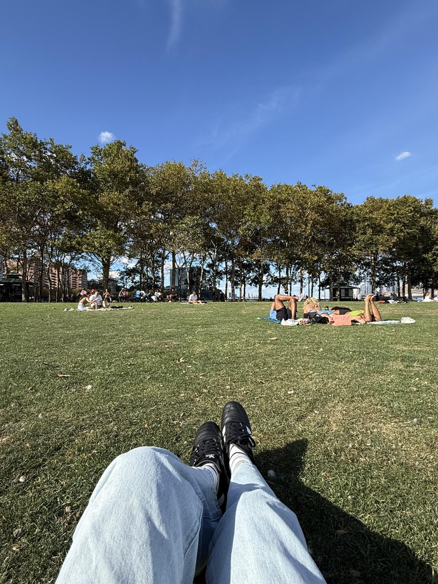btnoh18's tweet photo. Absolutely loving this park! 🐾 
Surrounded by lively pups, with front-row views of the Manhattan skyline right above 🏙️ Plus, none of the bug swarms you get at Central Park! 🙌

#NYC #NewYorkCity https://t.co/D2QS2TBQAJ