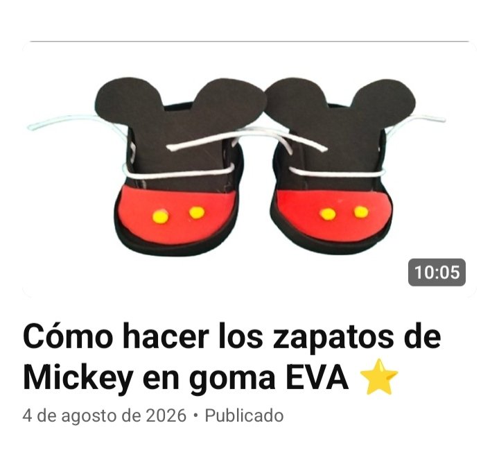 DIY_MANUALIDAD's tweet photo. Nuevo video en el canal, estos zapatos de Mickey para reborn https://t.co/KXBE2j9Czu