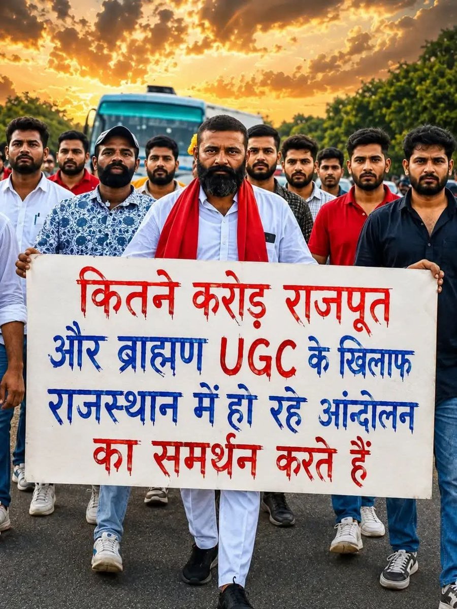 shuklajimp's tweet photo. बंधुओ कितने करोड़ राजपूत और ब्राह्मण UGC के खिलाफ राजस्थान में हो रहे आंन्दोलन का समर्थन करते हैं https://t.co/hMY0FFc3wU