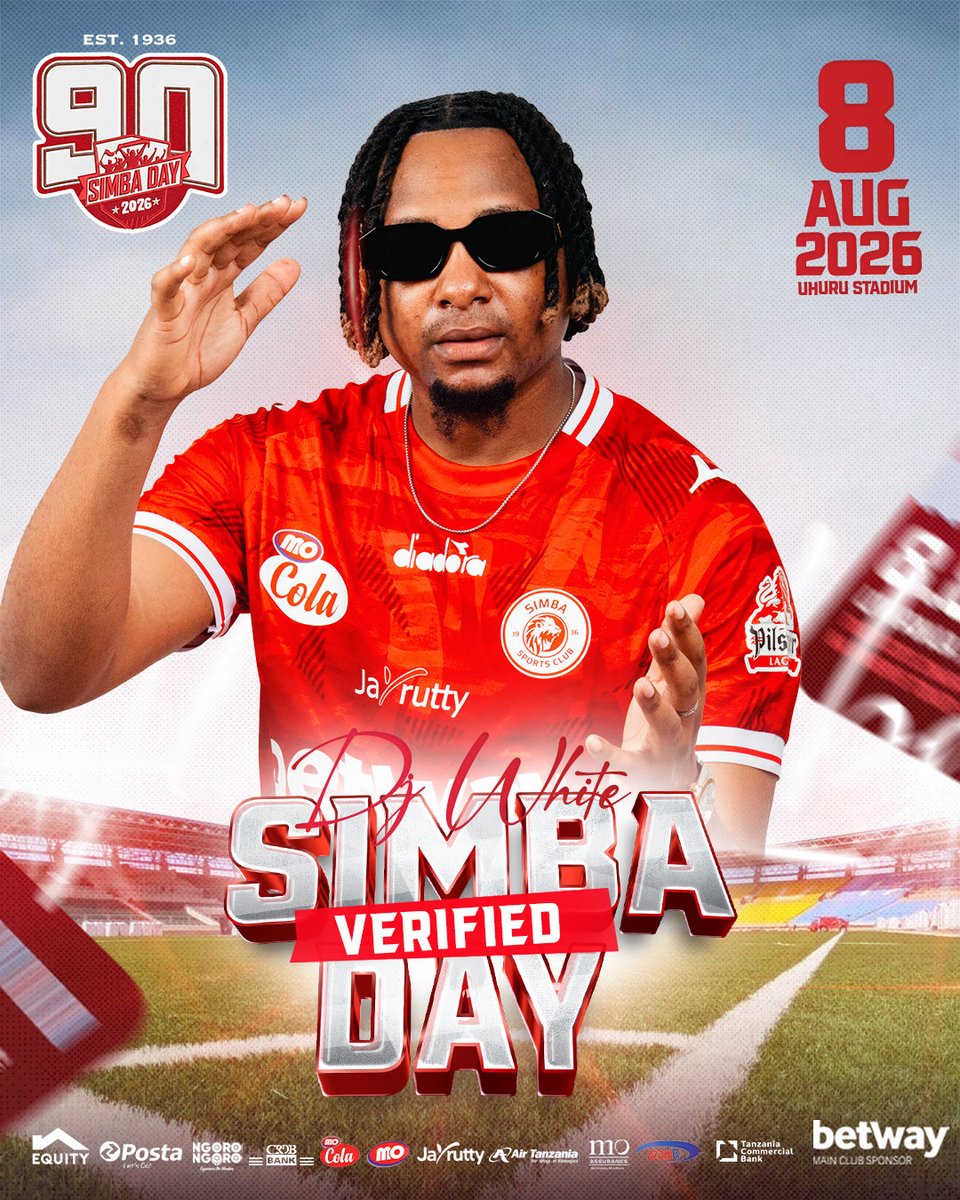 SimbaSCTanzania's tweet photo. Hii hapa orodha ya DJ'S wakali na mabingwa wa matukio makubwa ya kiburudani Dj Sinyorita , Dj White , Dj Rock4mula na Dj Bike wote watakuwepo kwenye SIMBA DAY βΌοΈ
#SimbaWeek2026 #NguvuMoja https://t.co/JKiCsnpWKv