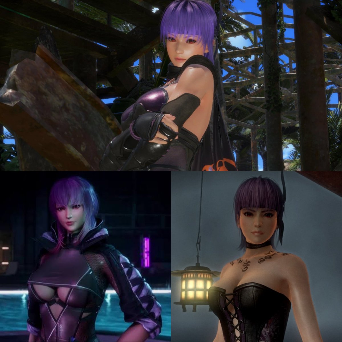 Danihimuro's tweet photo. @deadoralivejp Happy Birthday Ayane! 🎂💜🦋

#DOA #NinjaGaiden #FatalFrame https://t.co/K9YPgAxfb1